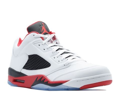 nike air jordan 5 weiß rot|air jordan 5 sneakers.